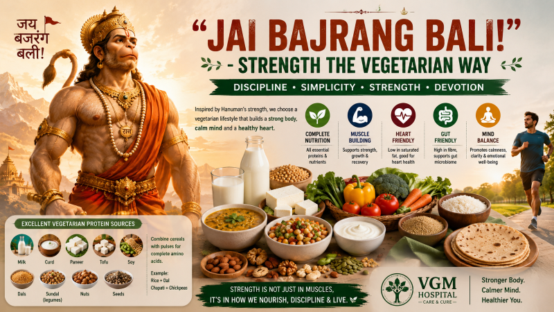 Jai Bajrang Bali! – Strength the Vegetarian Way