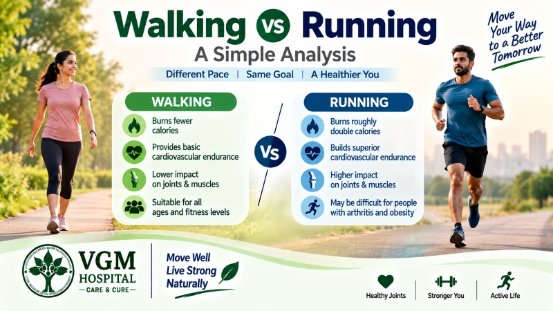 Walking vs Running – A Simple Analysis