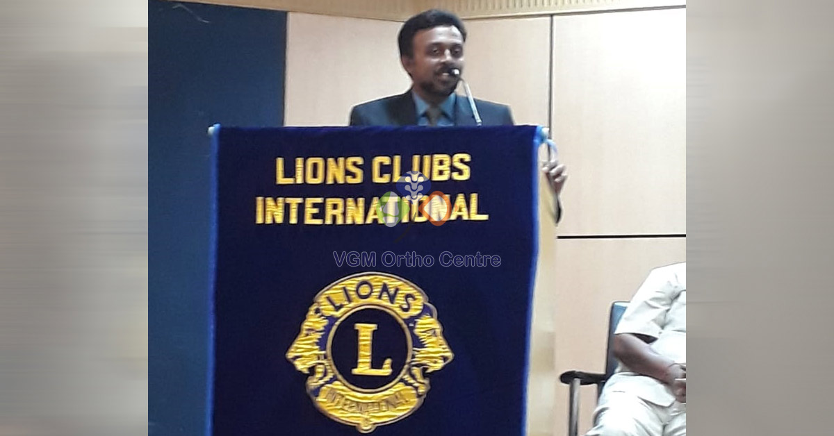 Health Awareness Speech - Lions Club